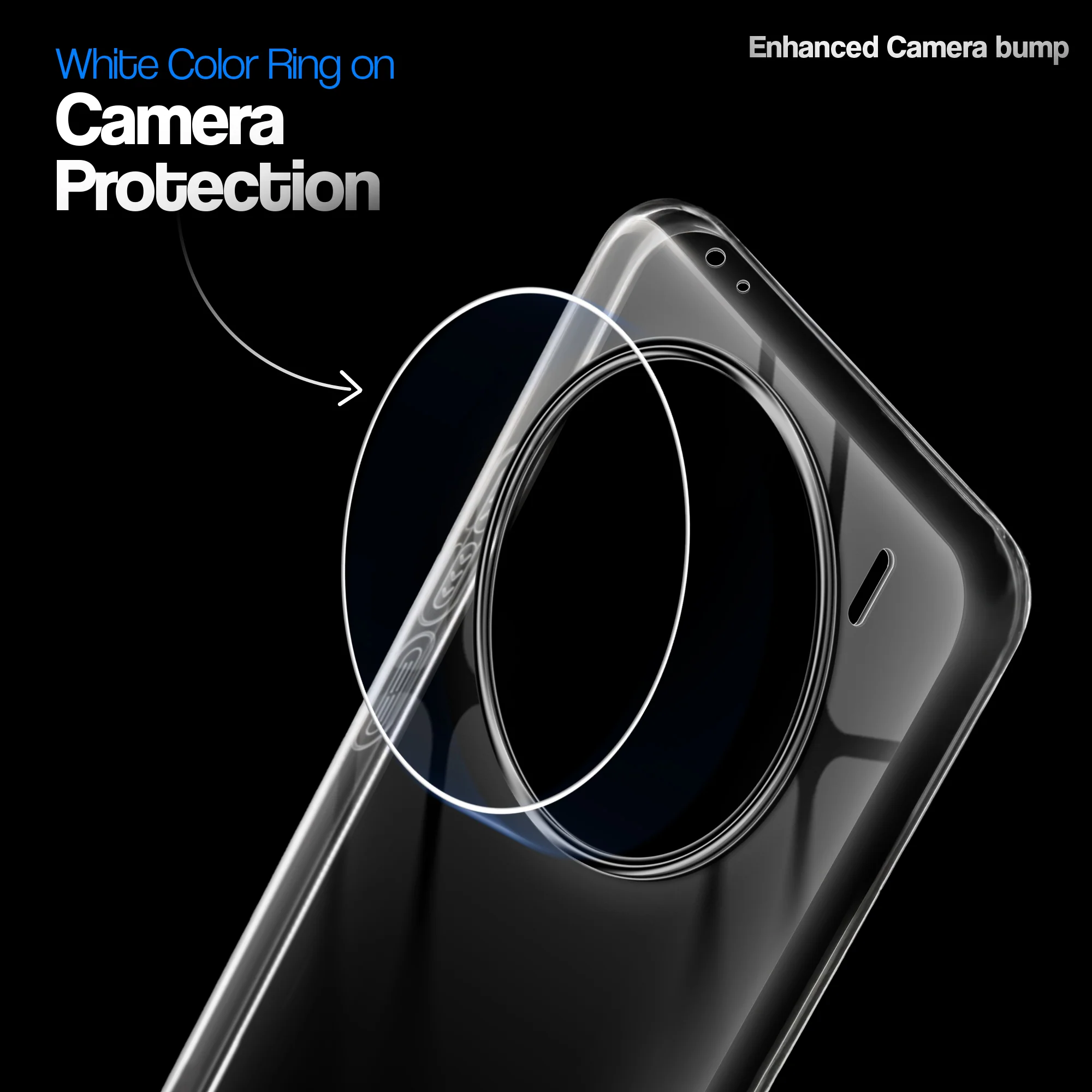 Crystal Clear Anti-Yellow Transparent Back Cover Case With Camera Ring Protection for Vivo X100 Pro 5G - Image 9