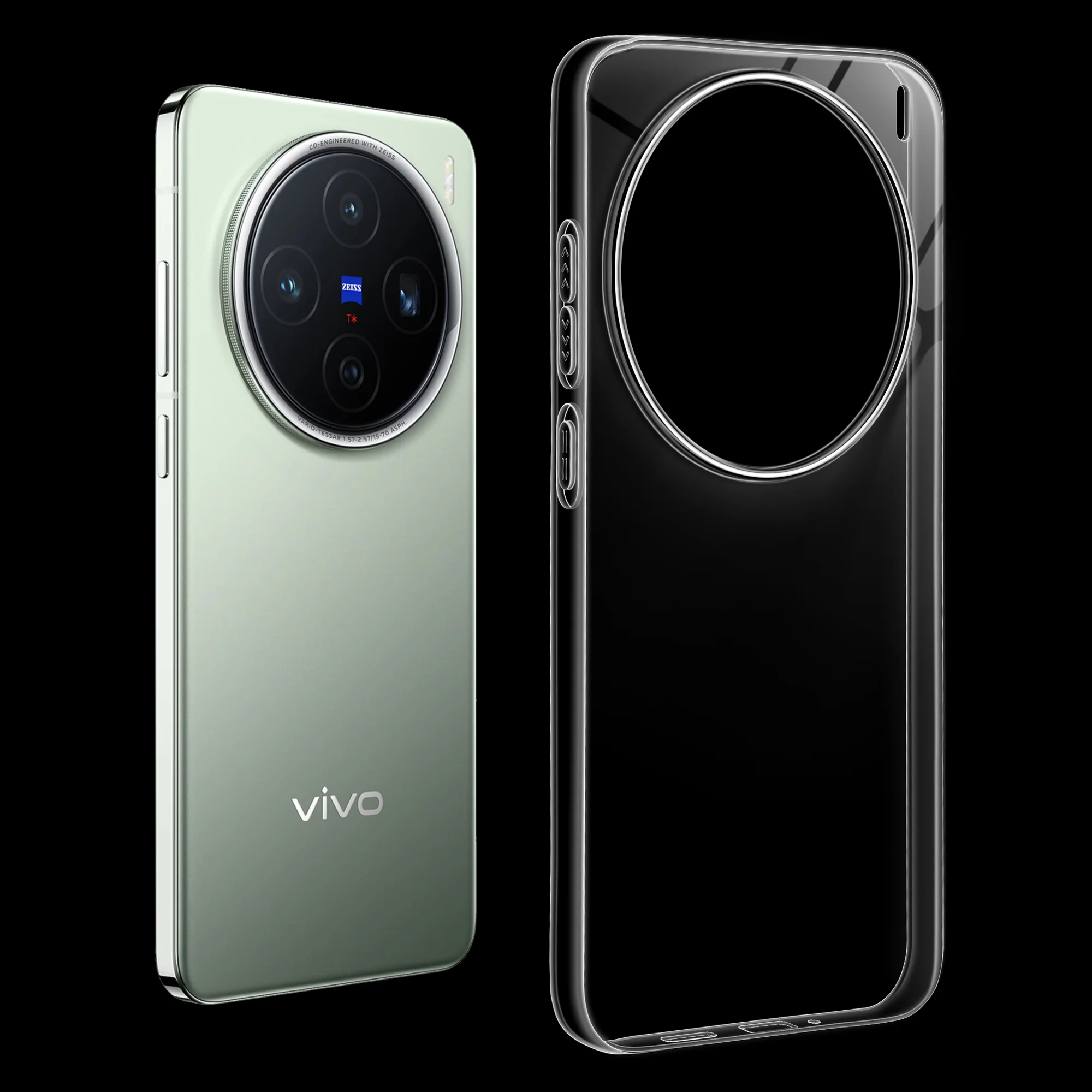 Crystal Clear Anti-Yellow Transparent Back Cover Case With Camera Ring Protection for Vivo X200 5G - Image 12