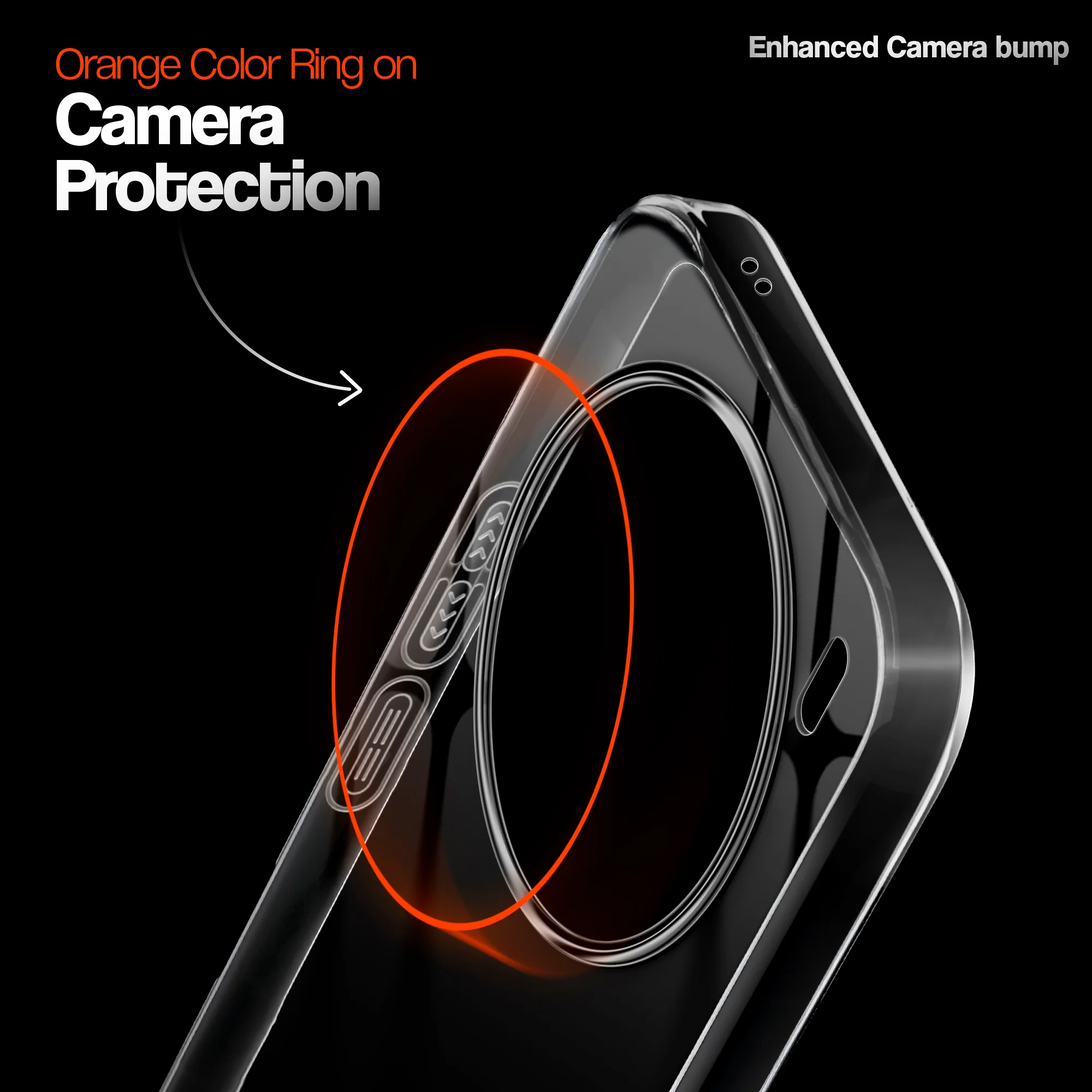 Crystal Clear Anti-Yellow Transparent Back Cover Case With Camera Ring Protection for Vivo X200 5G - Image 15