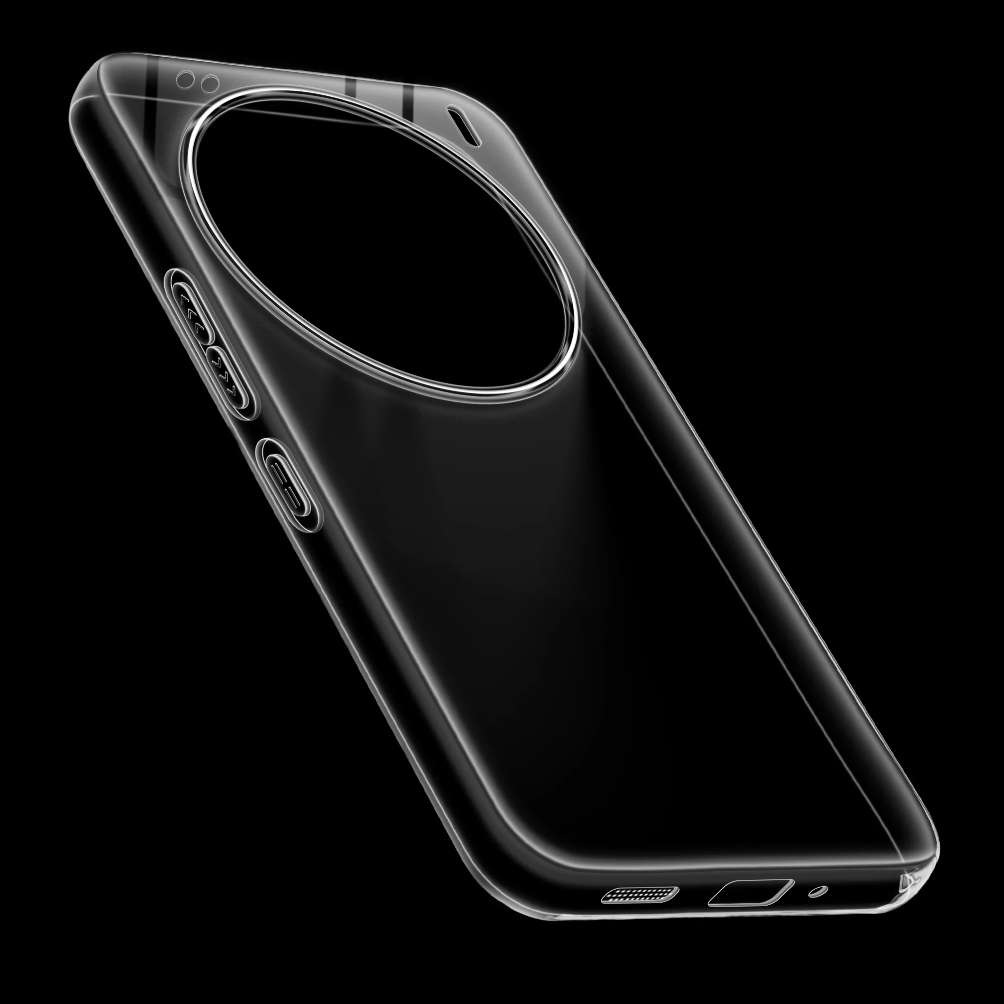 Crystal Clear Anti-Yellow Transparent Back Cover Case With Camera Ring Protection for Vivo X200 Pro 5G - Image 11
