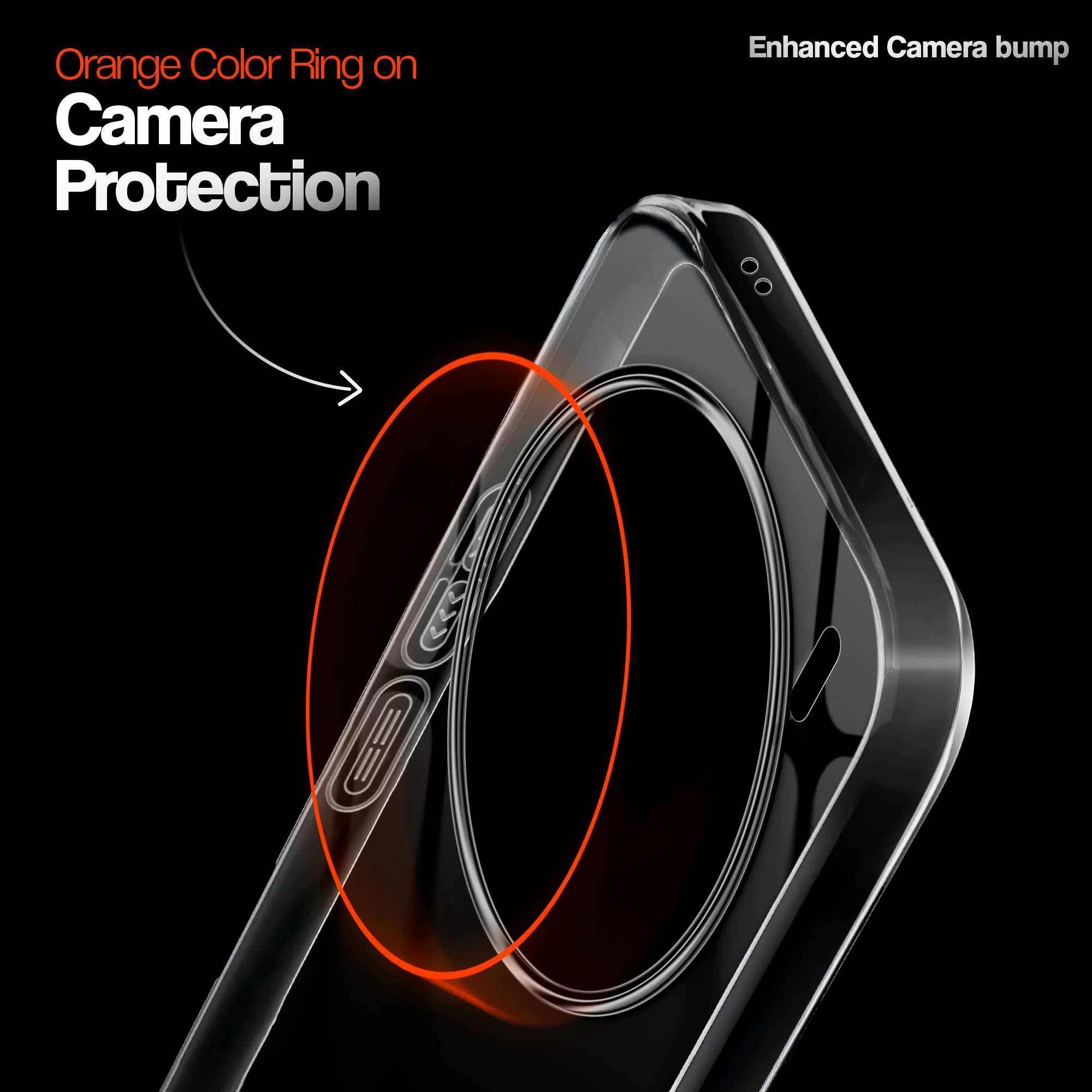 Crystal Clear Anti-Yellow Transparent Back Cover Case With Camera Ring Protection for Vivo X200 Pro 5G - Image 15