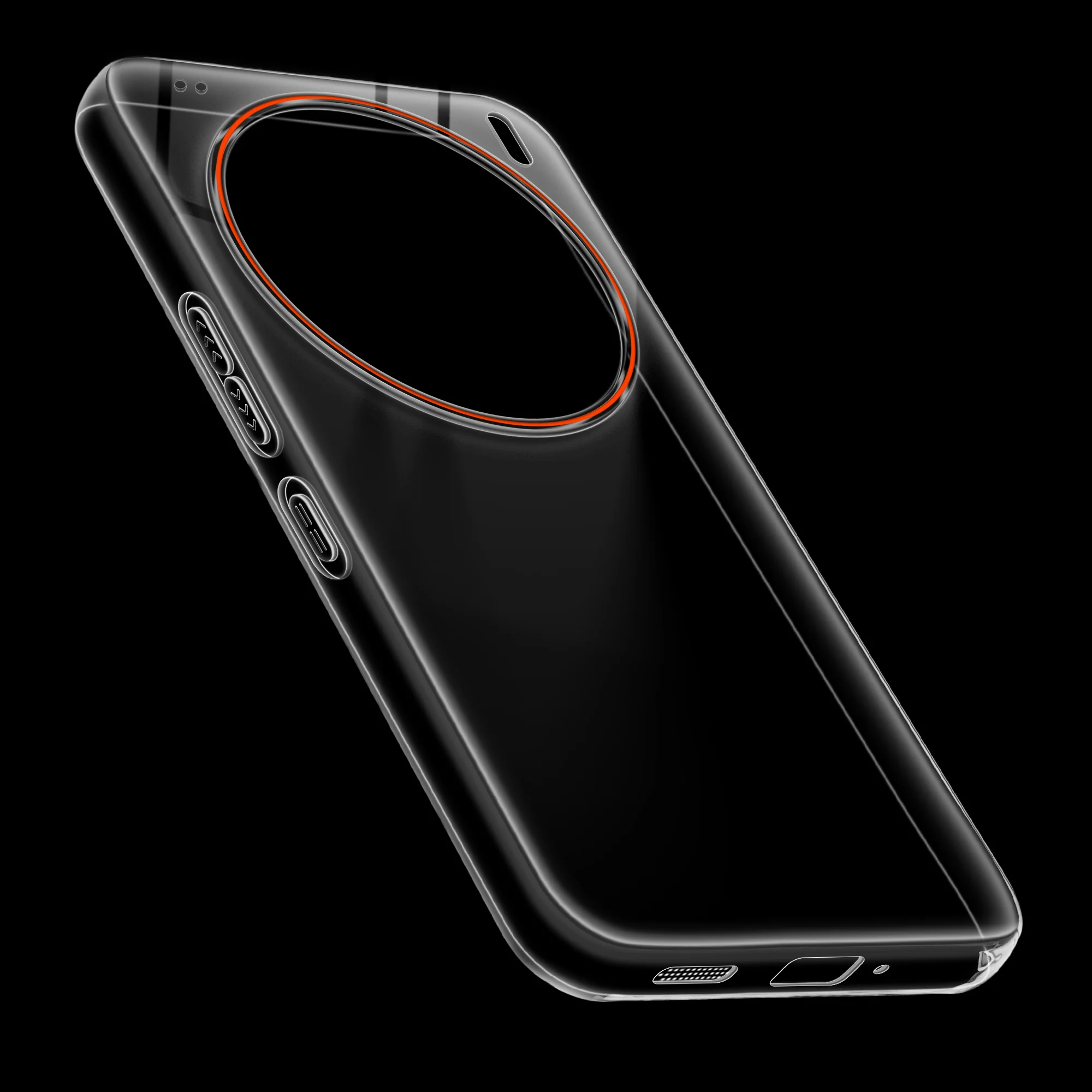 Crystal Clear Anti-Yellow Transparent Back Cover Case With Camera Ring Protection for Vivo X200 Pro 5G - Image 17