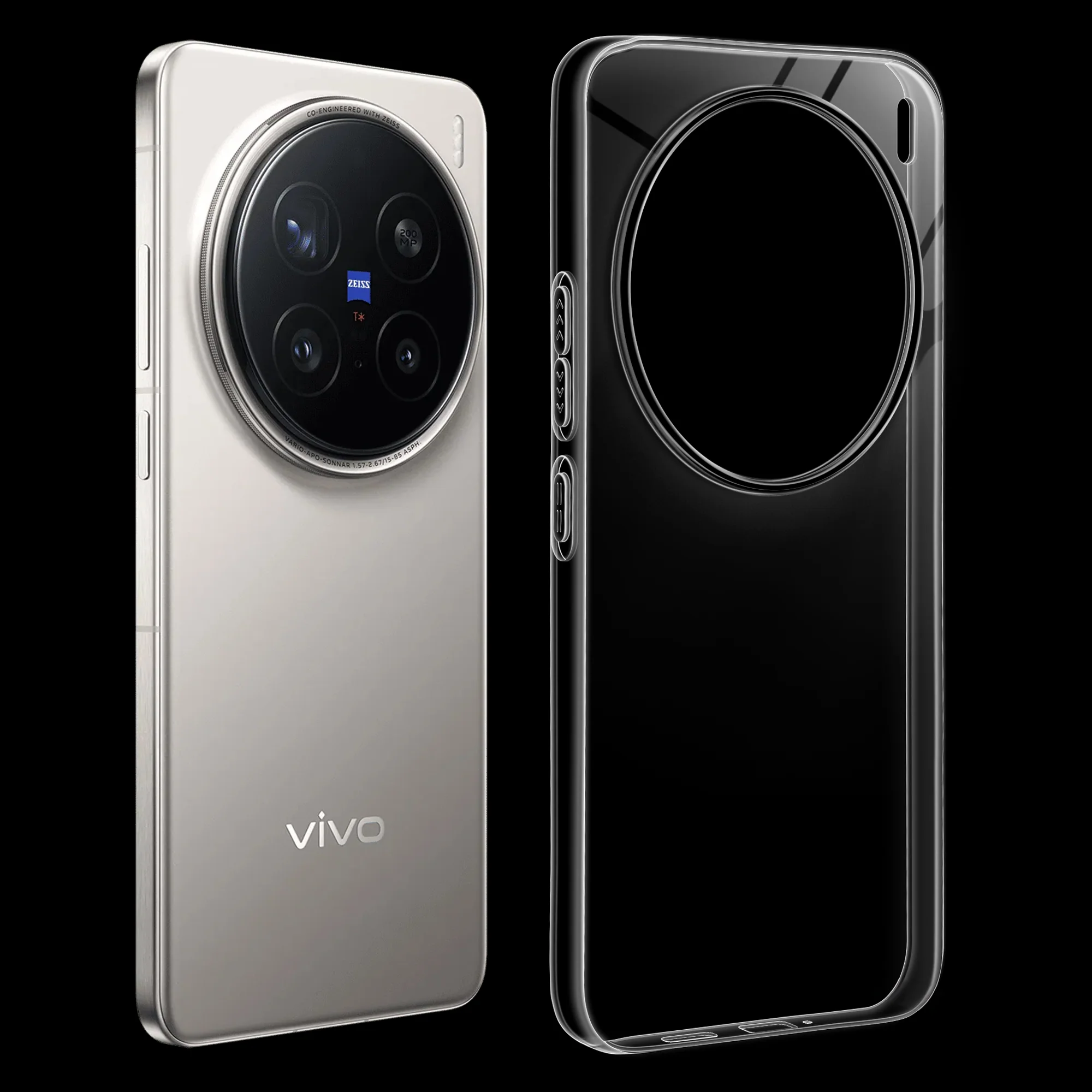 Crystal Clear Anti-Yellow Transparent Back Cover Case With Camera Ring Protection for Vivo X200 Pro 5G - Image 6