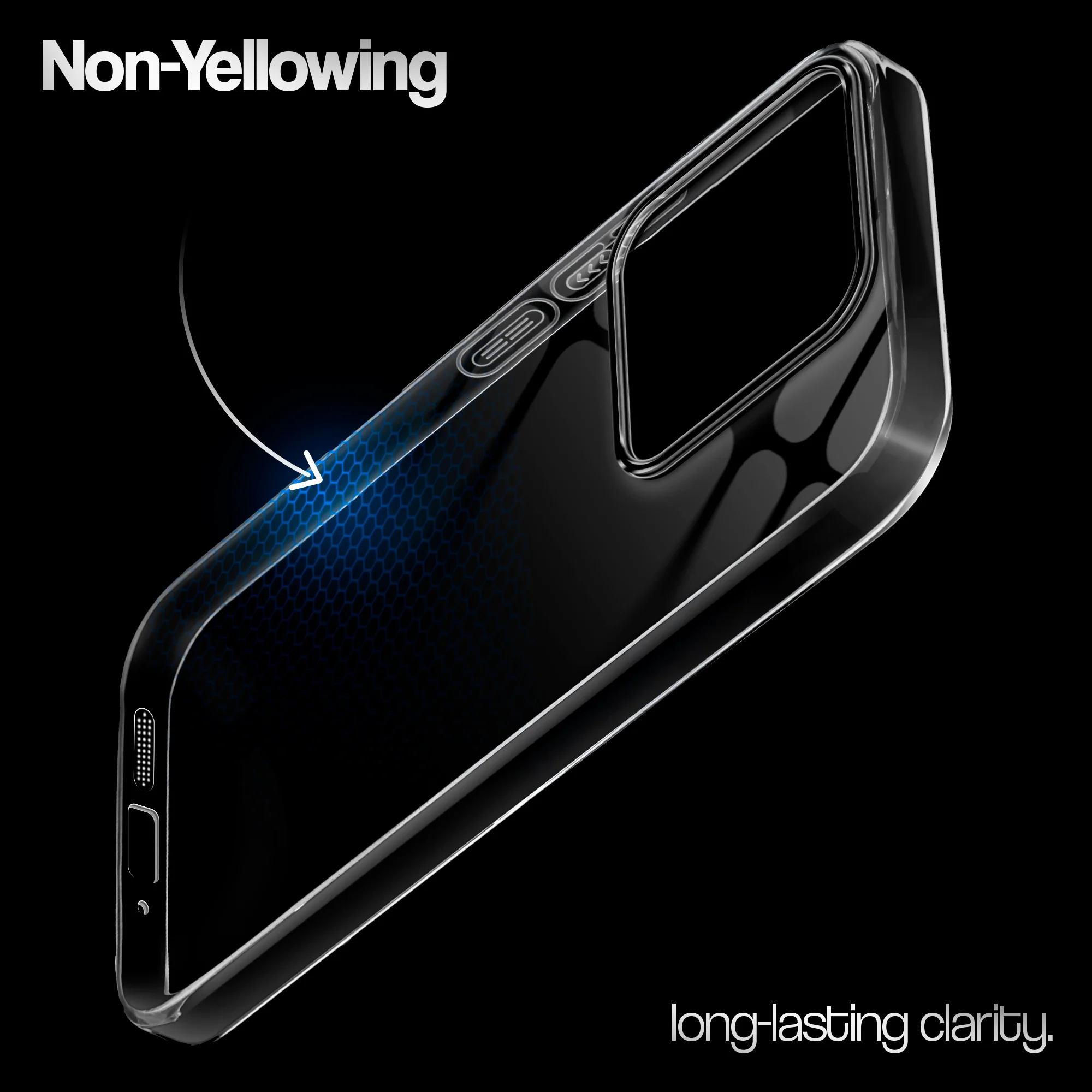 Crystal Clear Anti-Yellow Transparent Back Cover Case With Camera Ring Protection for Xiaomi 14 5G - Image 13