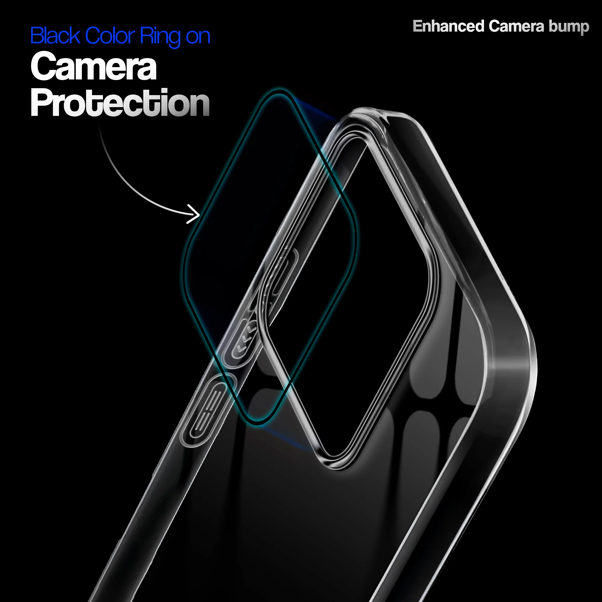 Crystal Clear Anti-Yellow Transparent Back Cover Case With Camera Ring Protection for Xiaomi 14 5G - Image 15