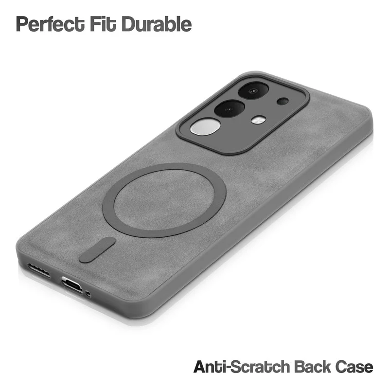 Cushion Grip Leather Case for iQOO Z10x 5G - Image 30