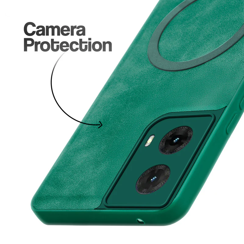 Cushion Grip Leather Case for Motorola Moto G85 5G - Image 23