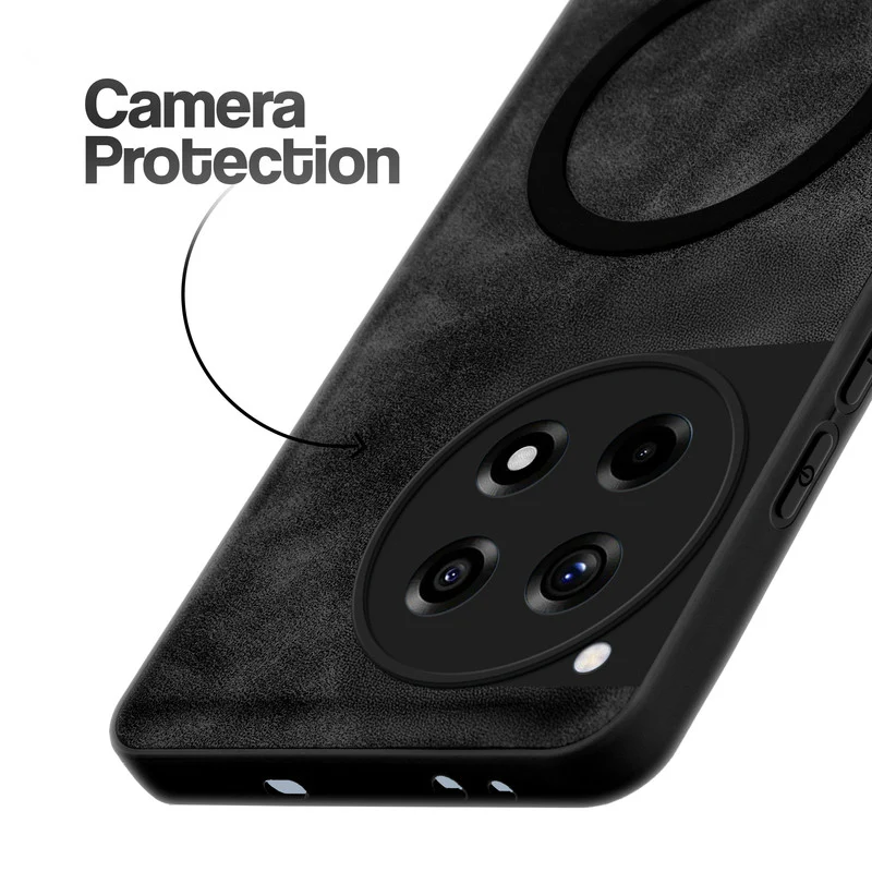 Cushion Grip Leather Case for OnePlus 12R 5G - Image 11
