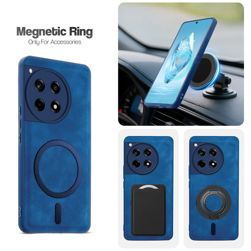 Cushion Grip Leather Case for OnePlus 12R 5G - Image 15