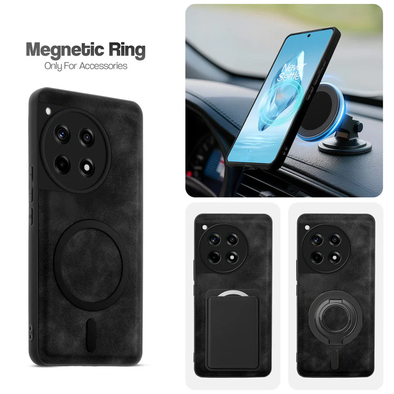 Cushion Grip Leather Case for OnePlus 12R 5G - Image 9