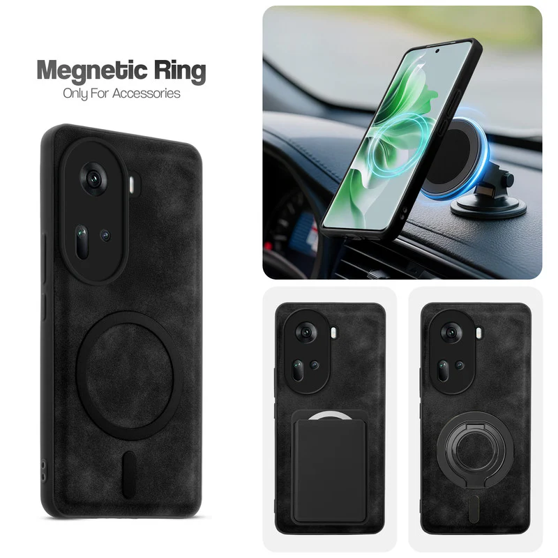 Cushion Grip Leather Case for Oppo Reno 11 5G - Image 9