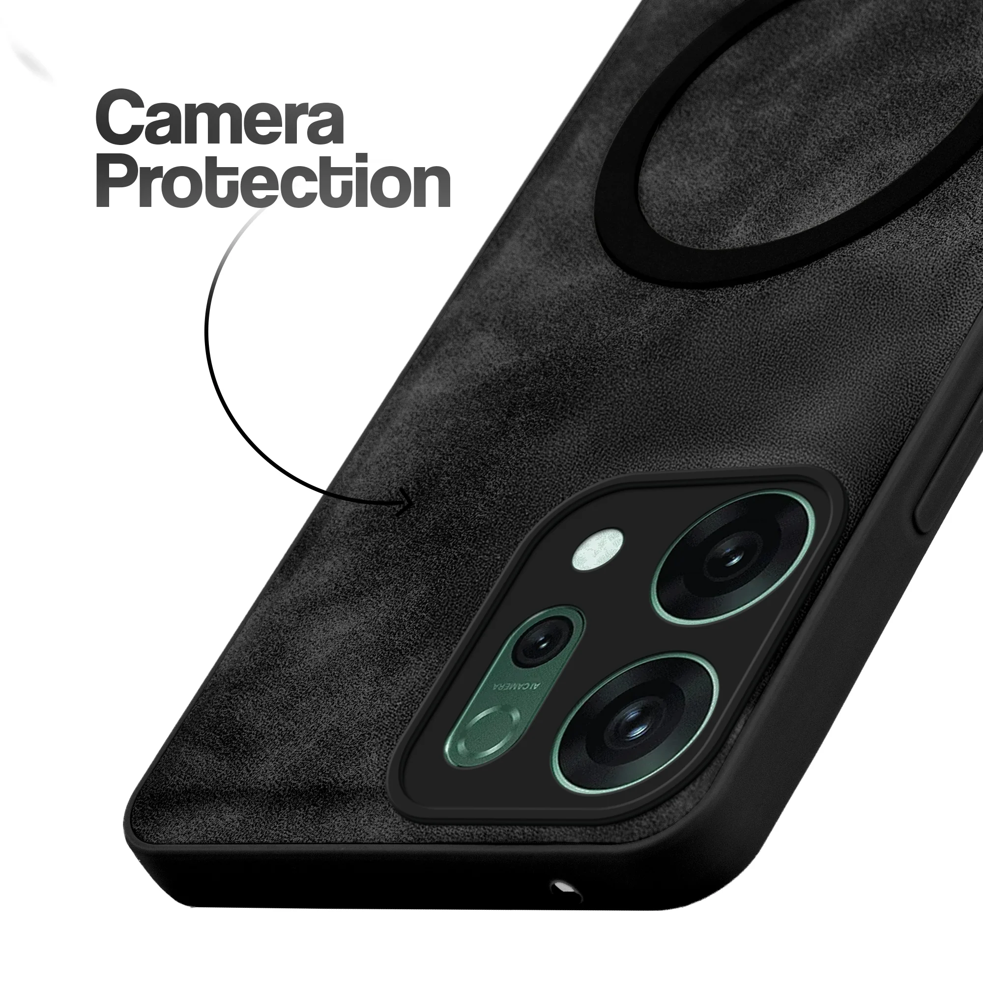 Cushion Grip Leather Case for Oppo Reno 14 5G - Image 12