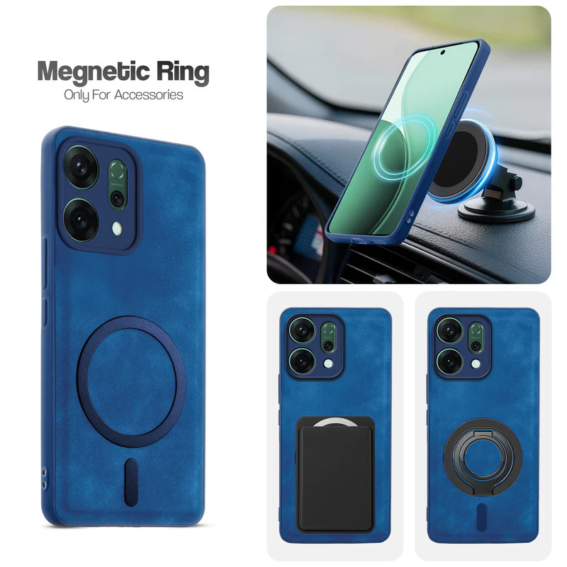 Cushion Grip Leather Case for Oppo Reno 14 5G - Image 15