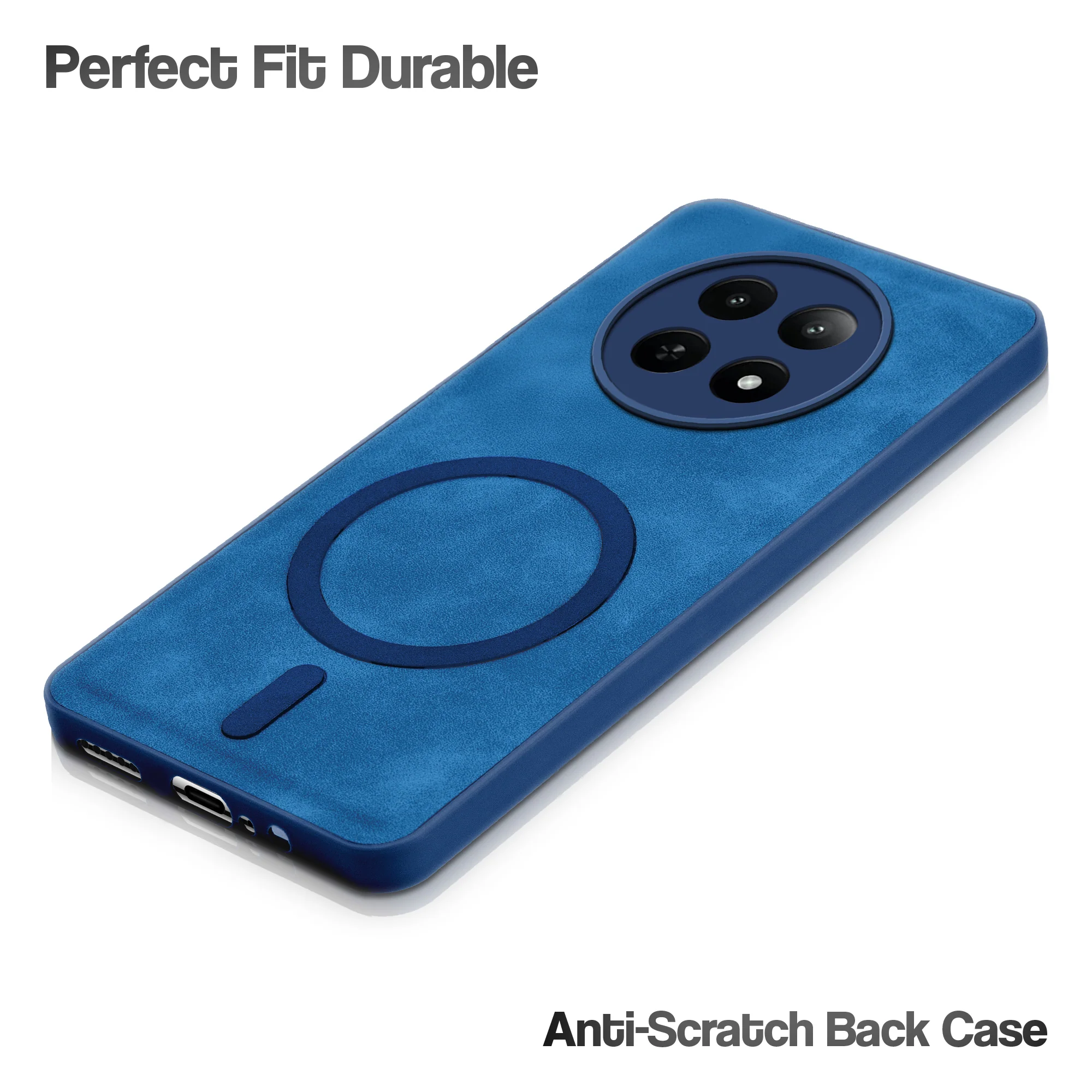 Cushion Grip Leather Case for Realme 12 5G - Image 18