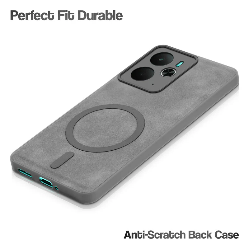 Cushion Grip Leather Case for Realme 14T 5G - Image 30