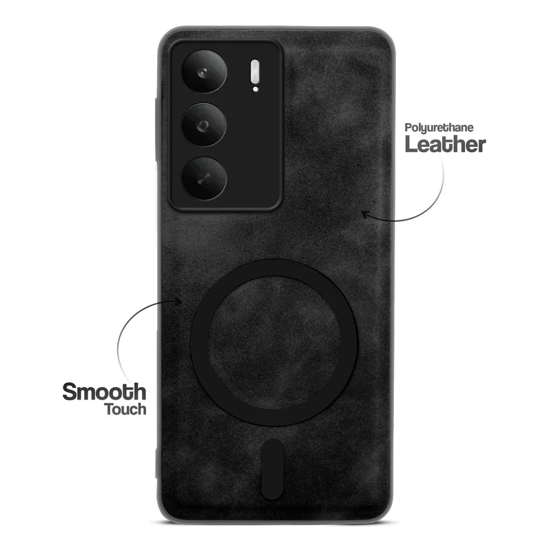 Cushion Grip Leather Case for Realme C75 5G - Image 10