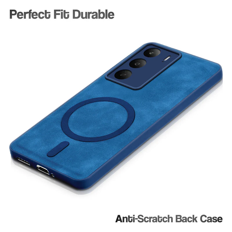 Cushion Grip Leather Case for Realme C75 5G - Image 18