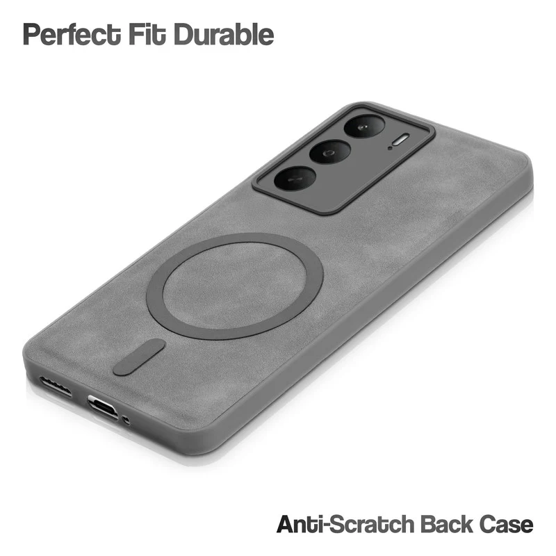 Cushion Grip Leather Case for Realme C75 5G - Image 30