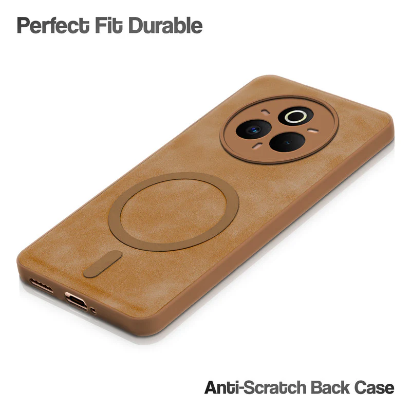 Cushion Grip Leather Case for Realme P3 Pro 5G - Image 6
