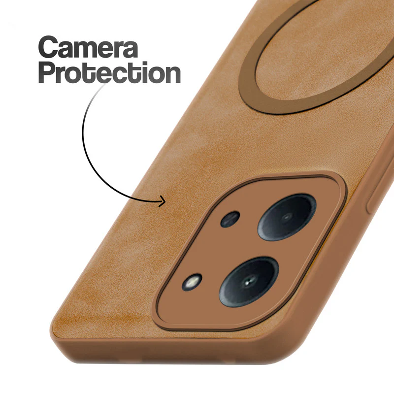 Cushion Grip Leather Case for Redmi 15C 5G - Image 4