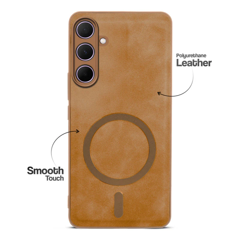 Cushion Grip Leather Case for Samsung A35 5G - Image 4