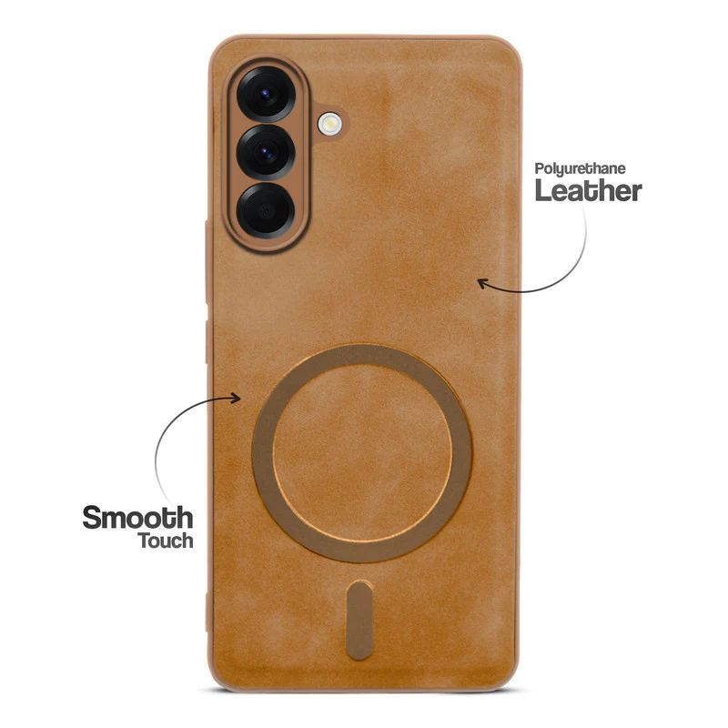Cushion Grip Leather Case for Samsung A56 5G - Image 4