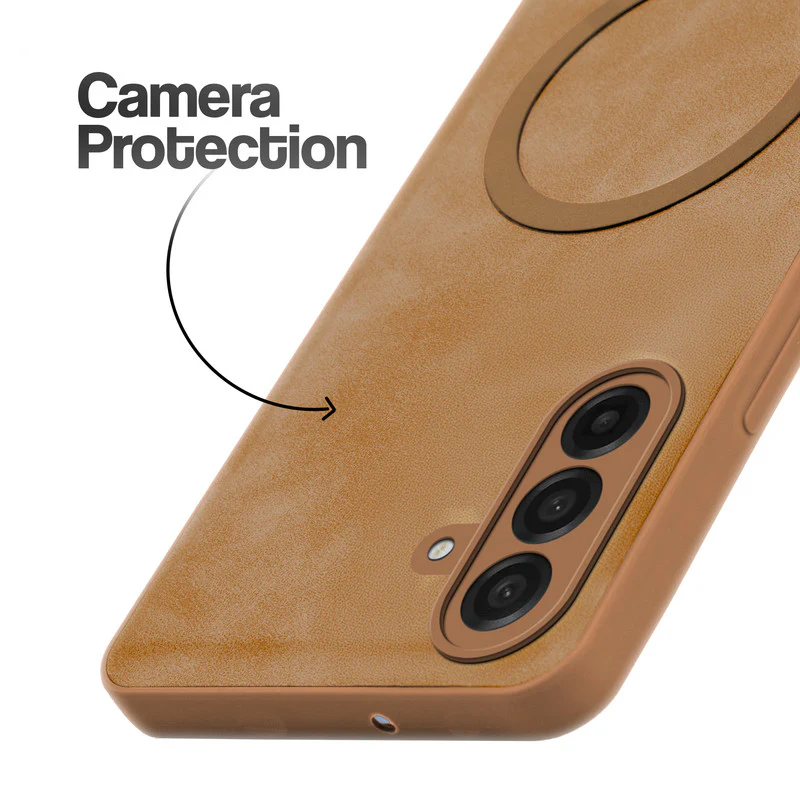 Cushion Grip Leather Case for Samsung F17 5G - Image 5