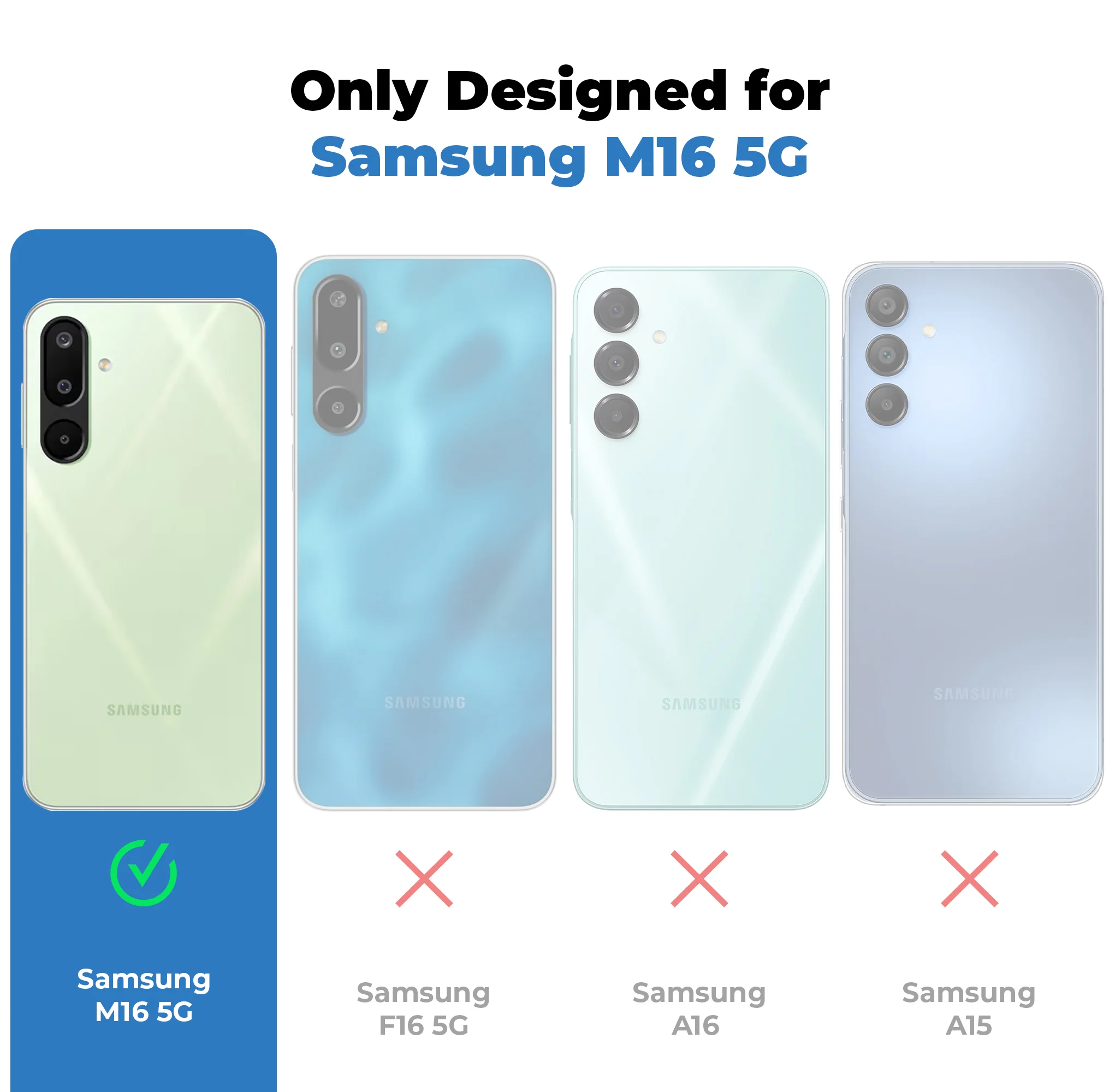 Cushion Grip Leather Case for Samsung M16 5G - Image 14
