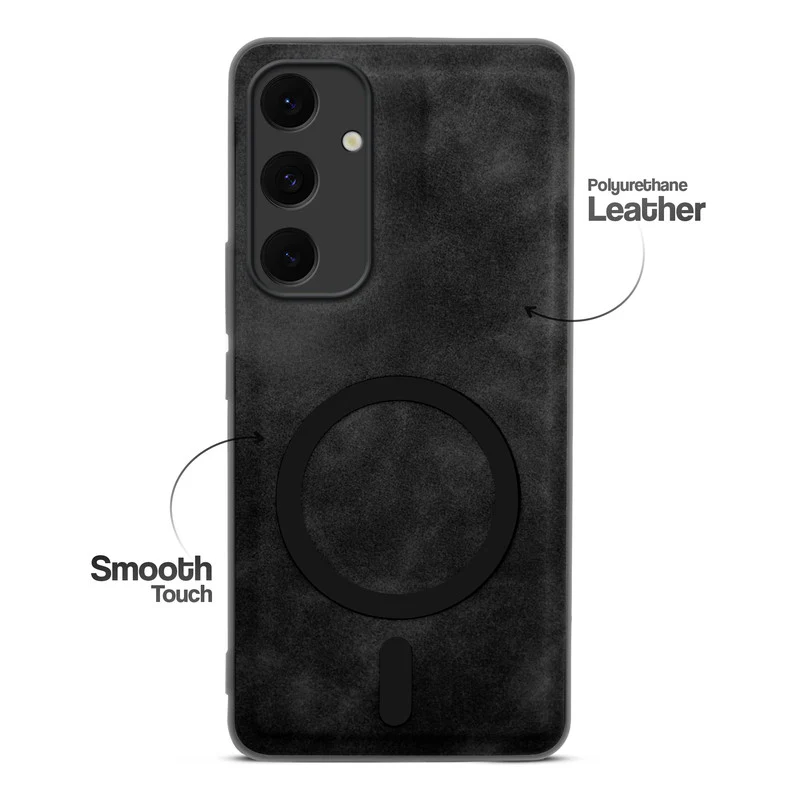 Cushion Grip Leather Case for Samsung S24 FE 5G - Image 10
