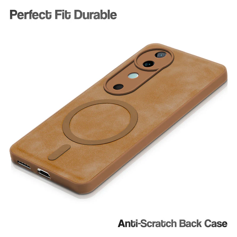 Cushion Grip Leather Case for Vivo T3 Ultra 5G - Image 6