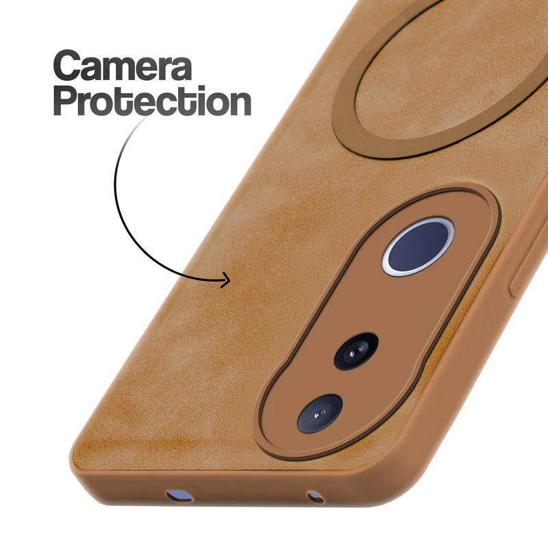 Cushion Grip Leather Case for Vivo T4R 5G - Image 5