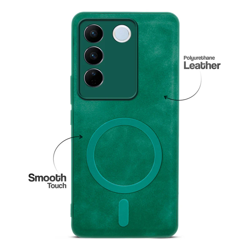 Cushion Grip Leather Case for Vivo V27 5G - Image 22