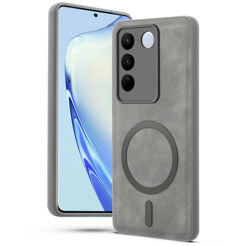 Cushion Grip Leather Case for Vivo V27 Pro 5G - Image 25