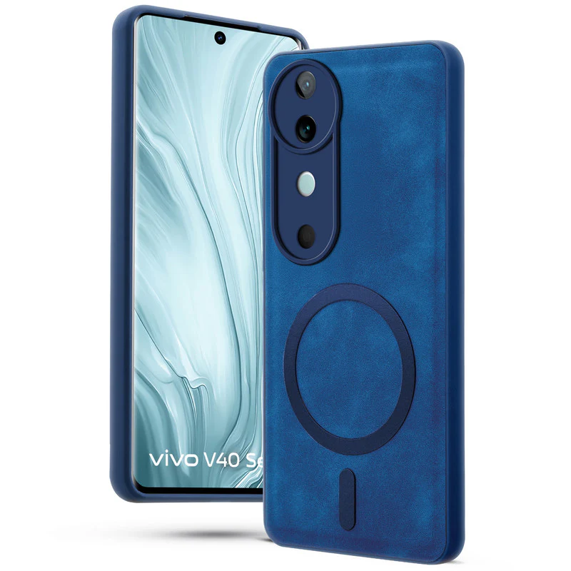 Cushion Grip Leather Case for Vivo V40 5G - Image 13