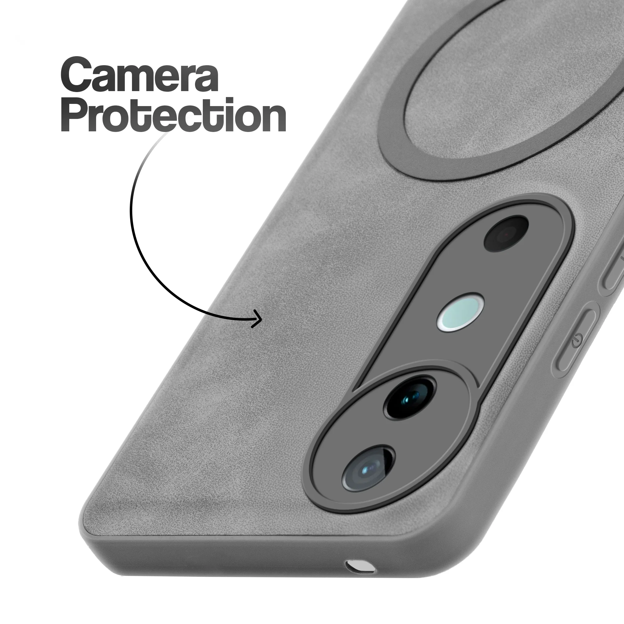 Cushion Grip Leather Case for Vivo V40 5G - Image 29