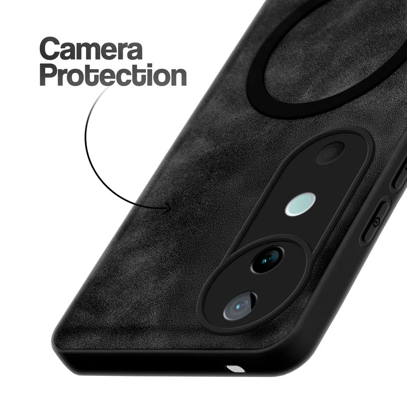 Cushion Grip Leather Case for Vivo V40 Pro 5G - Image 11