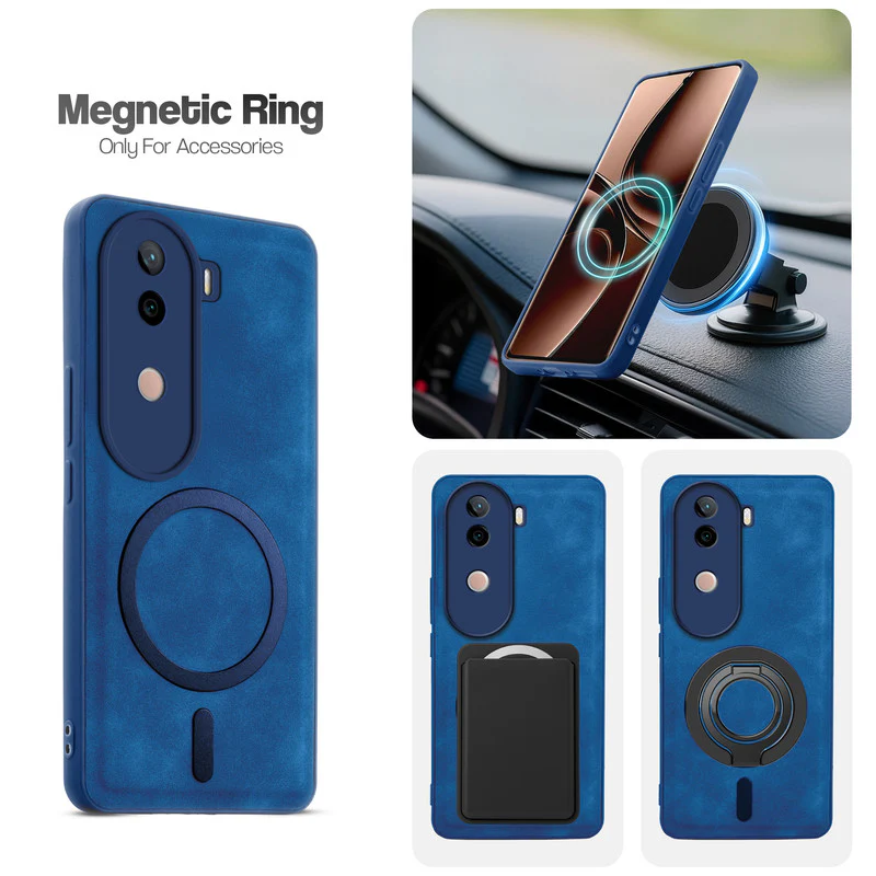 Cushion Grip Leather Case for Vivo V40e 5G - Image 15