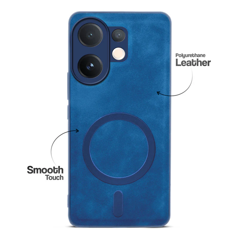Cushion Grip Leather Case for Vivo V60 5G - Image 16