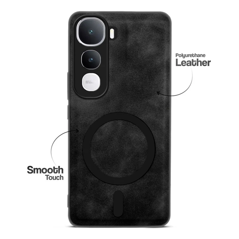 Cushion Grip Leather Case for Vivo Y400 5G - Image 10