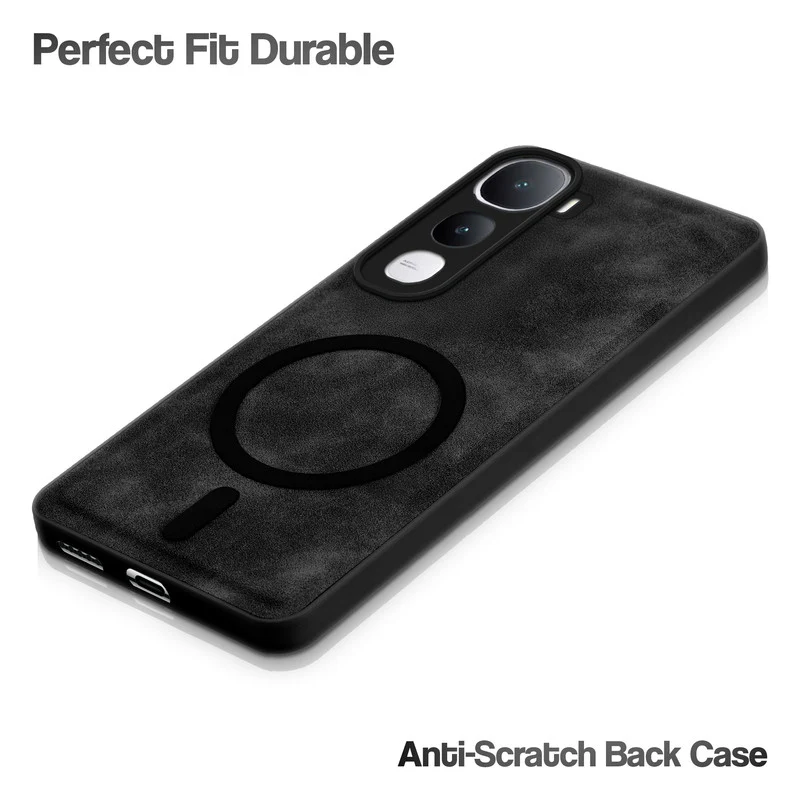 Cushion Grip Leather Case for Vivo Y400 5G - Image 12