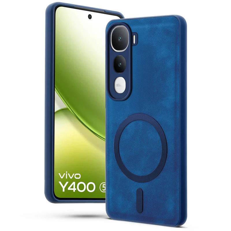 Cushion Grip Leather Case for Vivo Y400 5G - Image 13