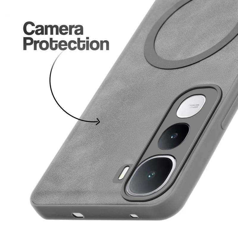 Cushion Grip Leather Case for Vivo Y400 5G - Image 29