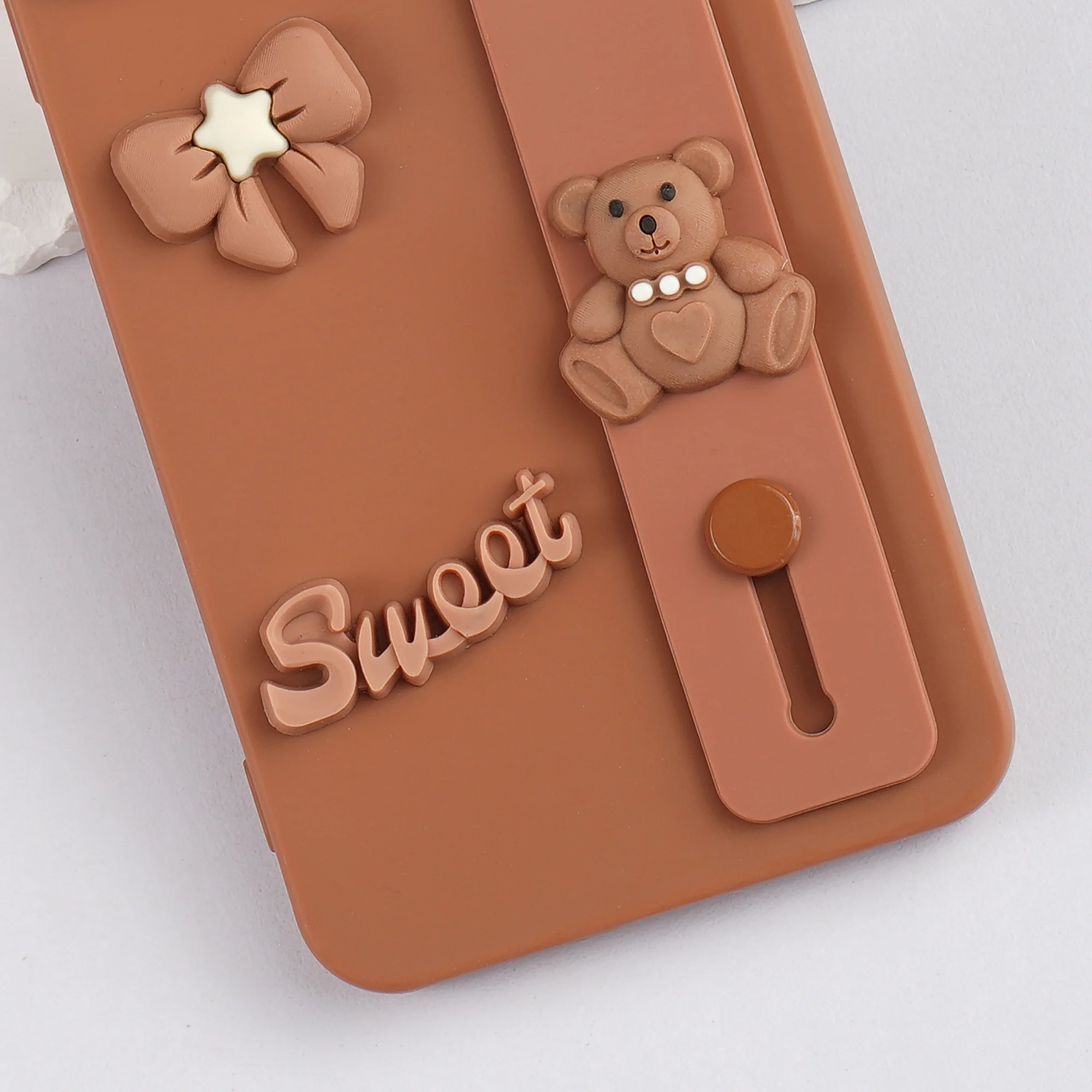 Cute Hand Strap Back Cover for OnePlus Nord 2 5G - Image 5