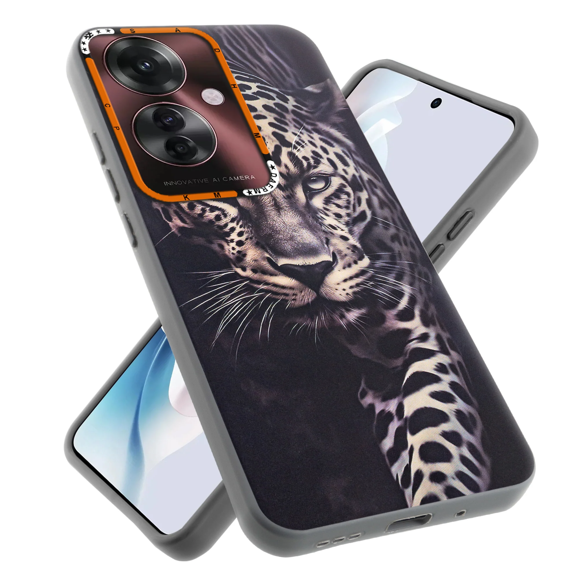Dark Aesthetic Wild Animal Printed Back Cases For Oppo F25 Pro 5G - Image 19