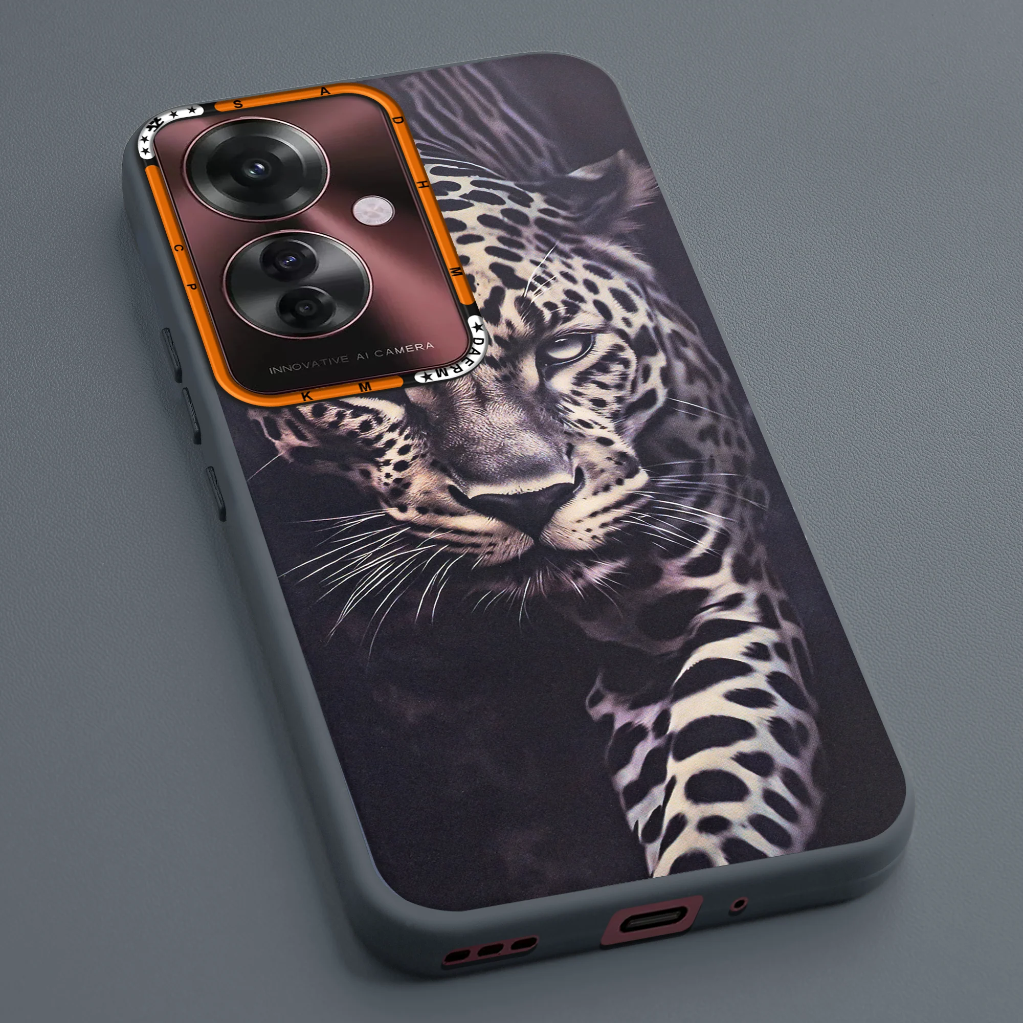Dark Aesthetic Wild Animal Printed Back Cases For Oppo F25 Pro 5G - Image 23
