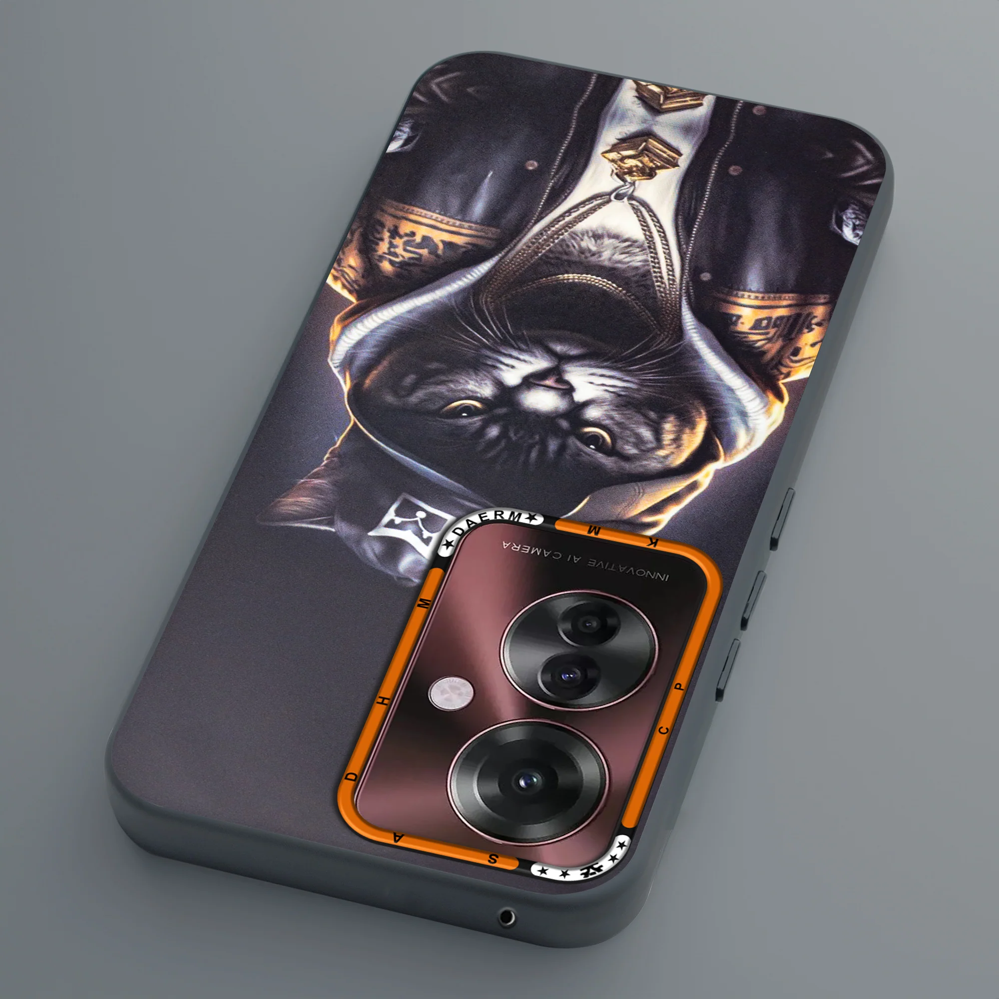 Dark Aesthetic Wild Animal Printed Back Cases For Oppo F25 Pro 5G - Image 60