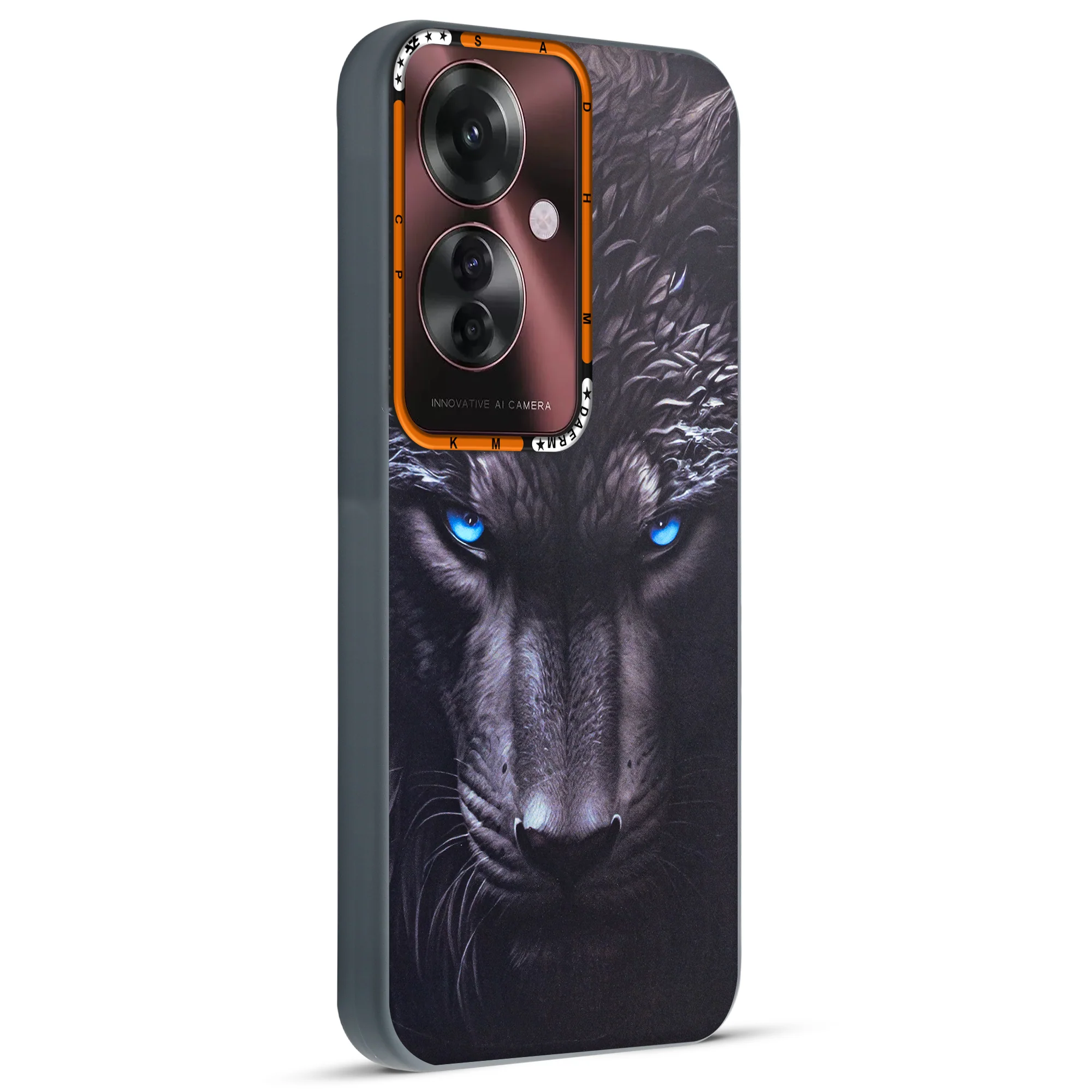 Dark Aesthetic Wild Animal Printed Back Cases For Oppo F25 Pro 5G - Image 9