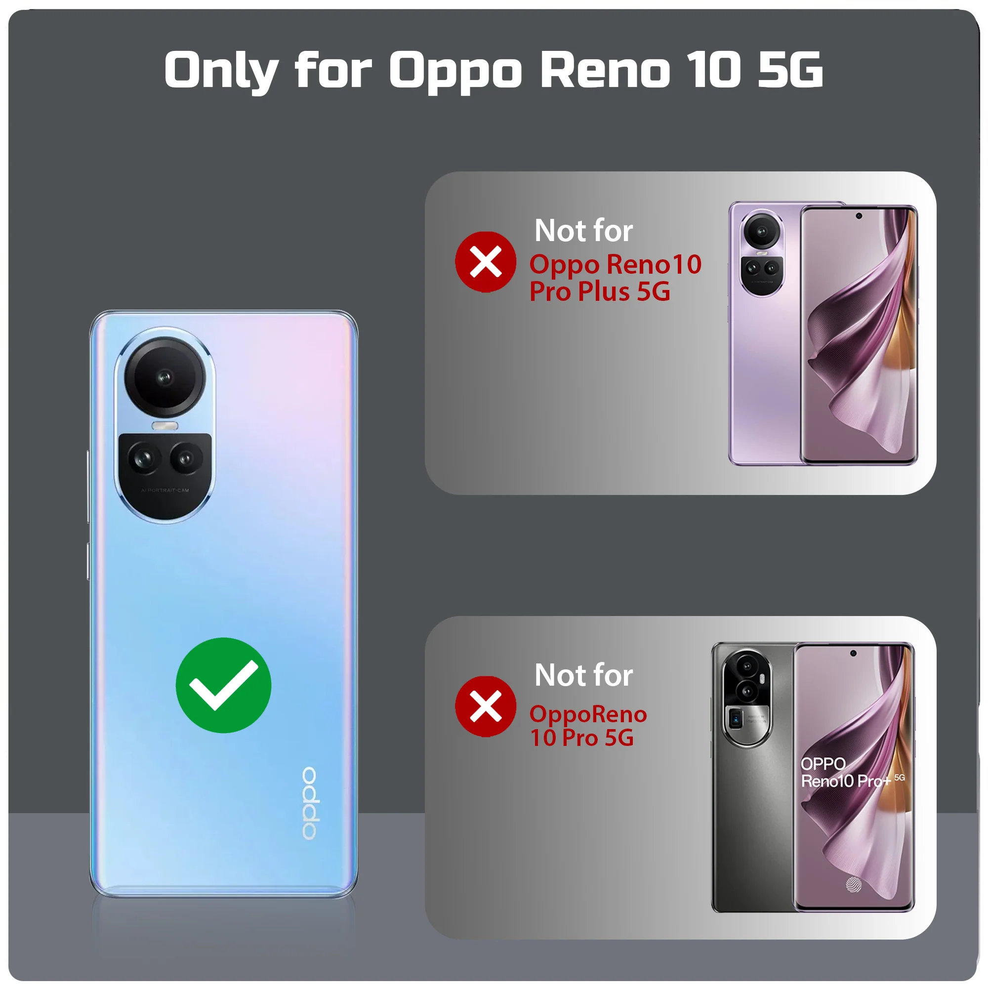 Dark Aesthetic Wild Animal Printed Back Cases For Oppo Reno 10 5G - Image 38