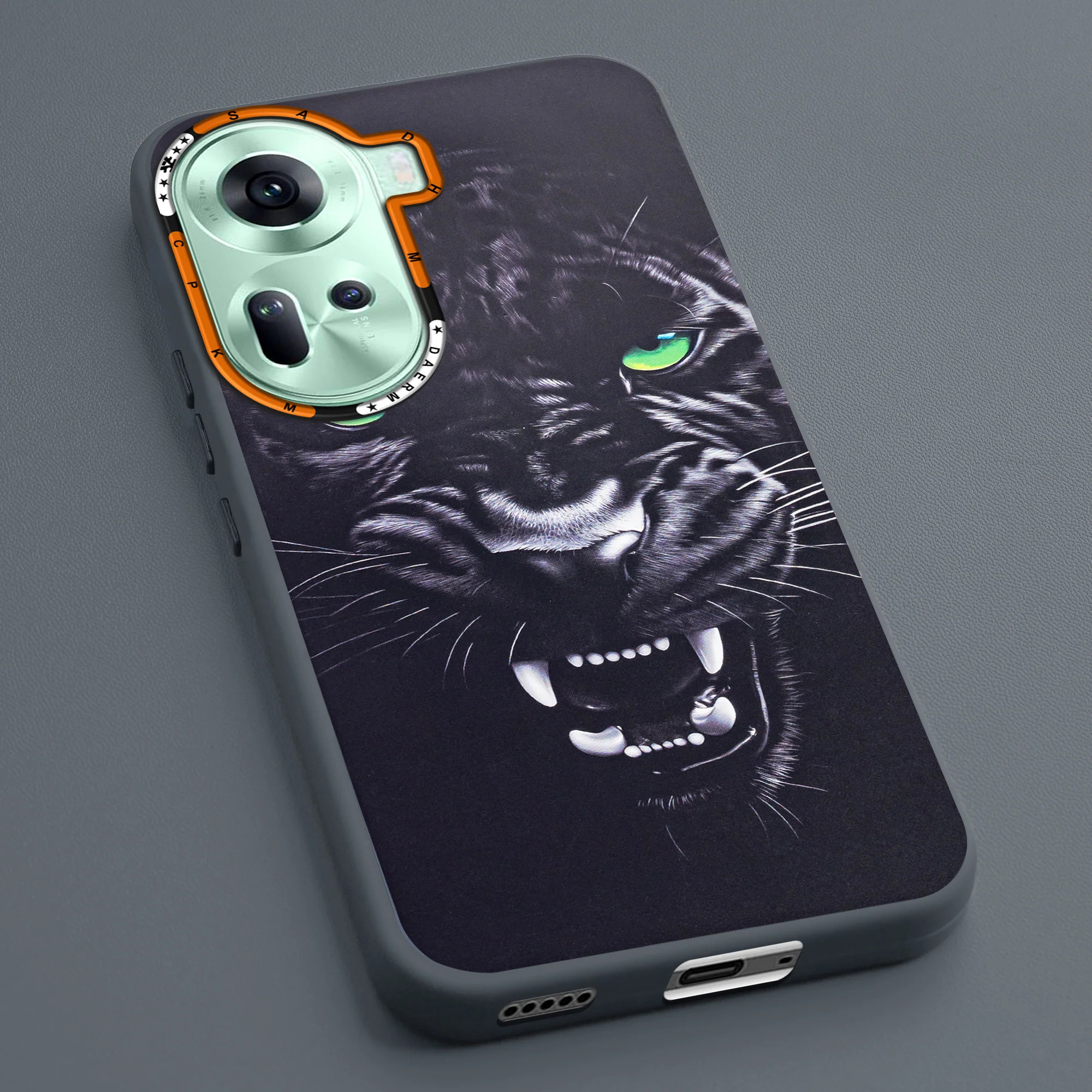 Dark Aesthetic Wild Animal Printed Back Cases For Oppo Reno 11 5G - Image 5
