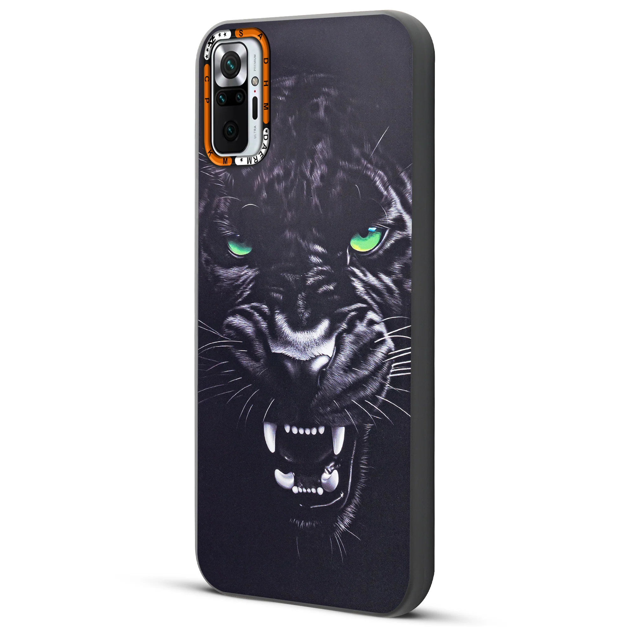 Dark Aesthetic Wild Animal Printed Back Cases For Redmi Note 10 Pro - Image 4